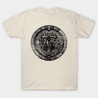 Viborg Denmark Manhole Cover T-Shirt